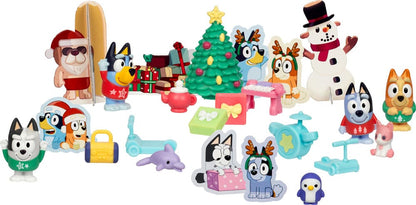 Bluey adventskalender minifigurer