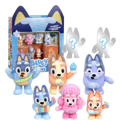 Bluey Fuzzies Deluxe figurpakke