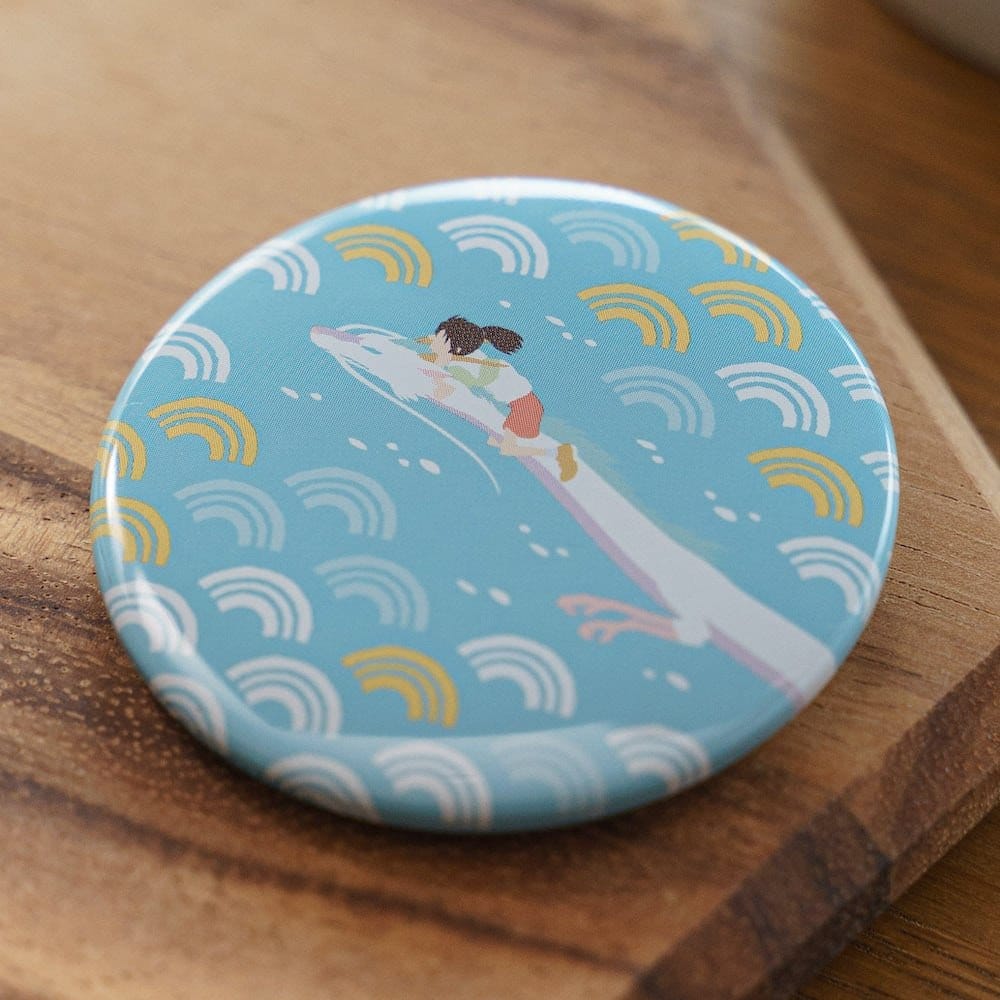 Spilla La città incantata Drago Chihiro e Haku 5 cm