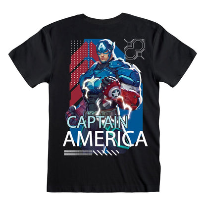 Marvel Rakipleri Tişört Kaptan Amerika