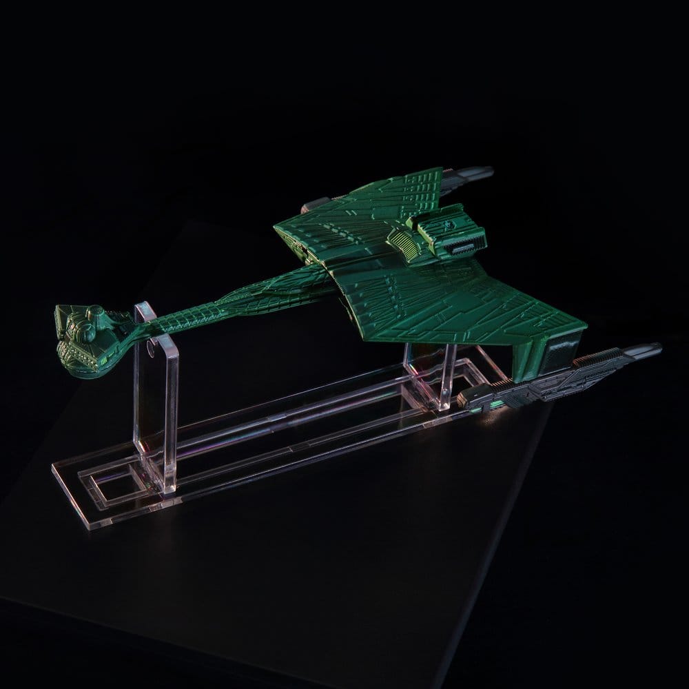 Star Trek Library: Klingonischer D7-Schlachtkreuzer aus Druckguss, 10 cm