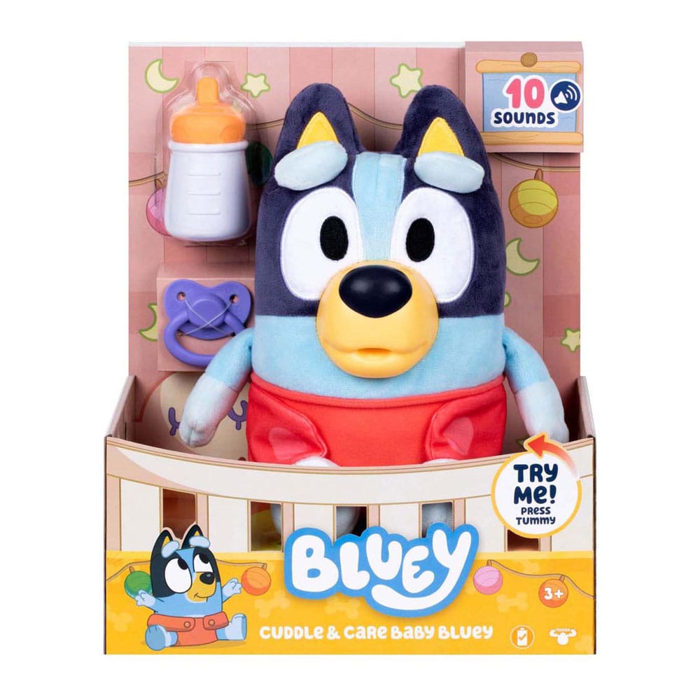 Bluey Interaktivna plišana figurica Baby Bluey 30 cm