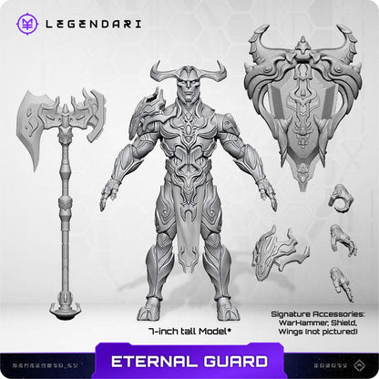 Legendari ActionFigur 1/10 Guardia eterna 18 cm