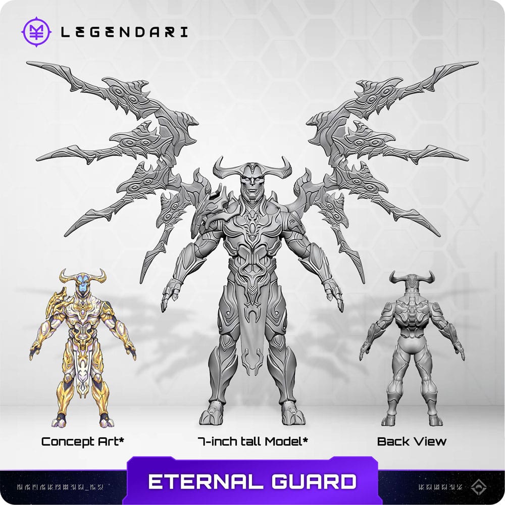 Legendari ActionFigur 1/10 Guardia eterna 18 cm