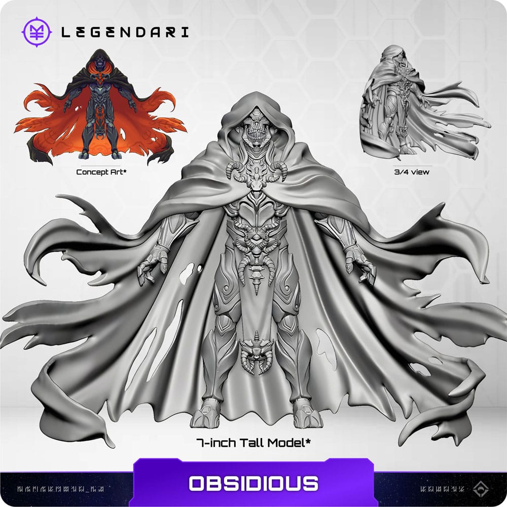 Legendari ActionFigur 1/10 Obsidious 18 cm