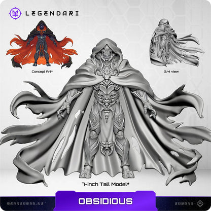 Legendari ActionFigur 1/10 Obsidious 18 cm
