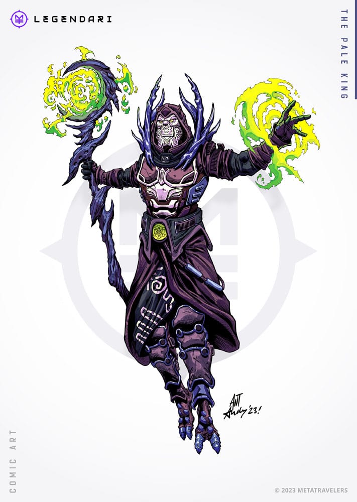 Legendari ActionFigur 1/10 Pale King 18 CM