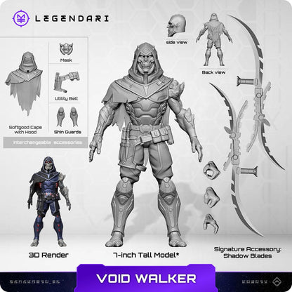 Legendari ActionFigur 1/10 voidwalker 18 cm