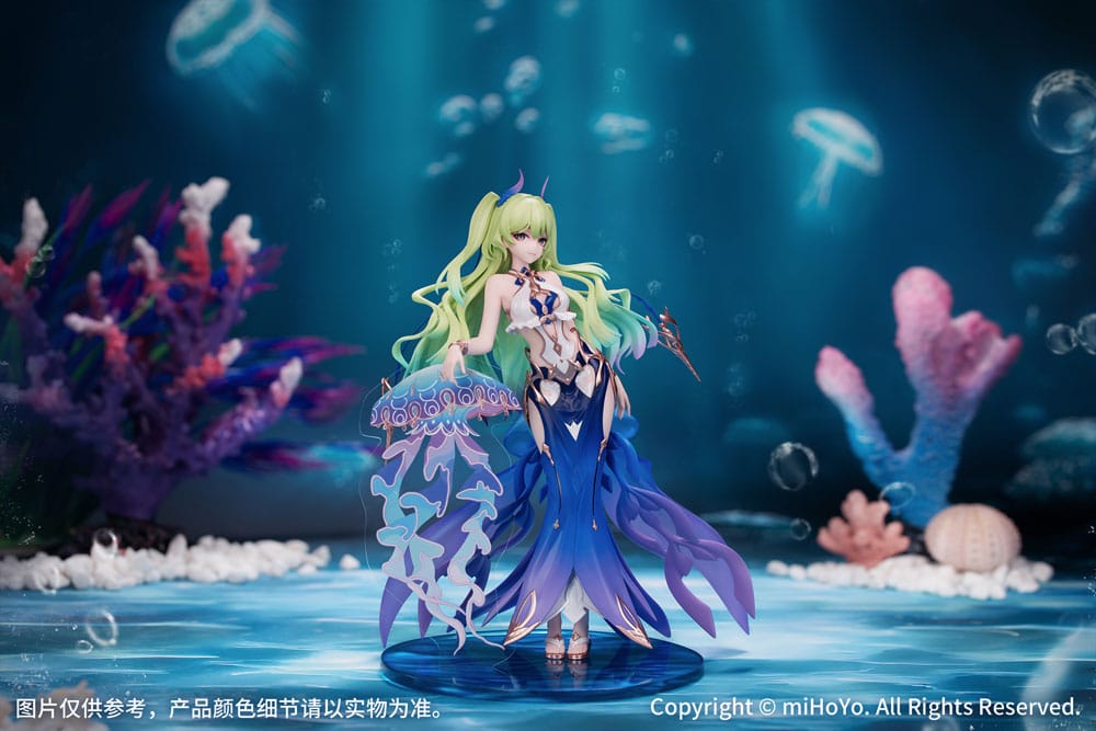 Honkai Impact 3rd Gift+ PVC kip 1/8 Mobius Daughter of Corals Ver. 21 cm