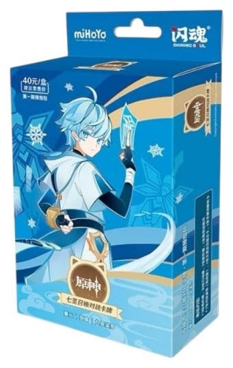 Genshin Impact Trading Card Game - Pre-Build Starter Deck 07 - Chongyun - Series 1 *kinesisk version*