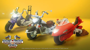 Biker Mice From Mars Vehicles 23 - 25 cm Assortment (6)