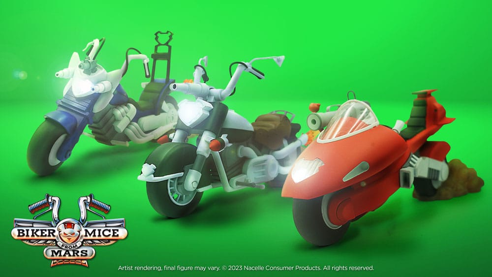 Biker Mice From Mars Vehicles 23 - 25 cm Assortment (6)