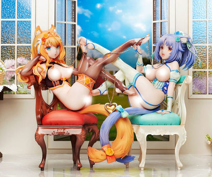 NEKOPARA PVC Statue 1/7 Maple Re-run 19 cm