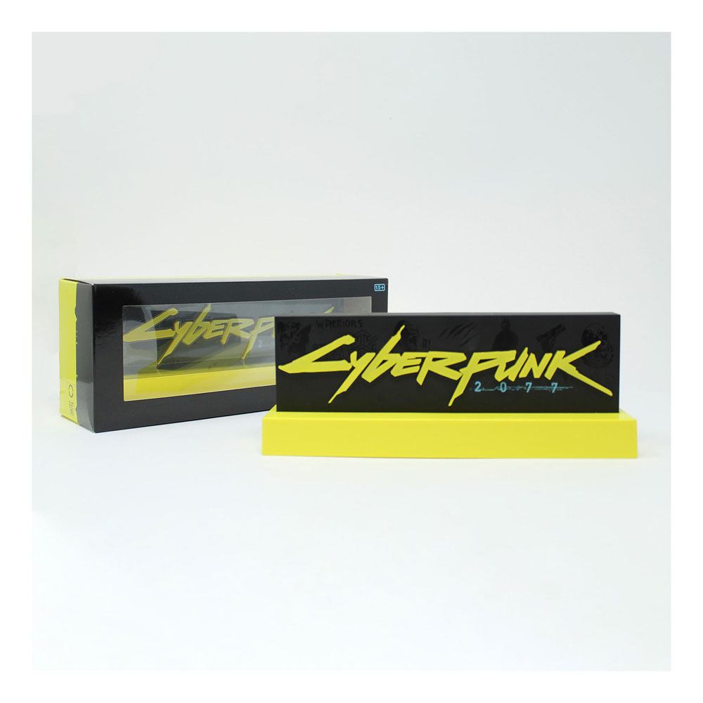 Cyberpunk 2077 LED-Light-Logo 22 cm