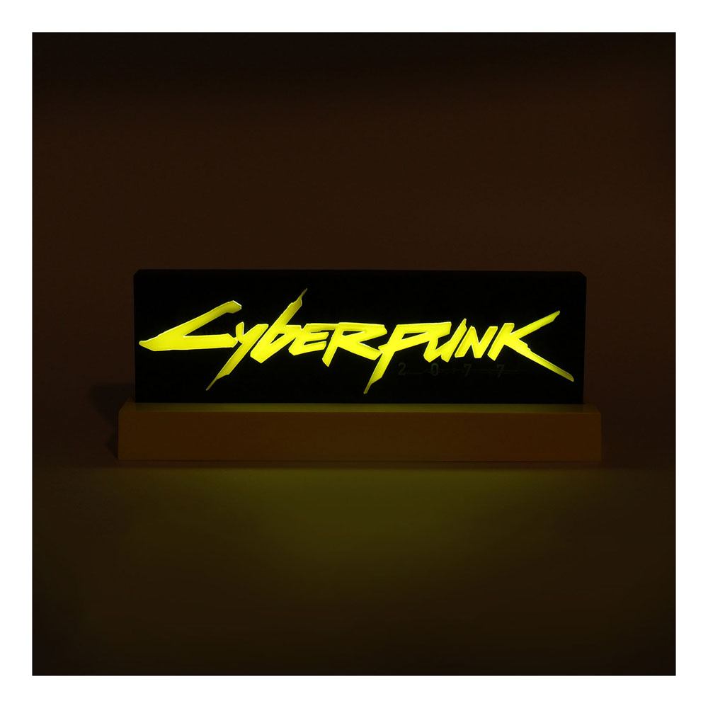 Cyberpunk 2077 LED-Light-Logo 22 cm