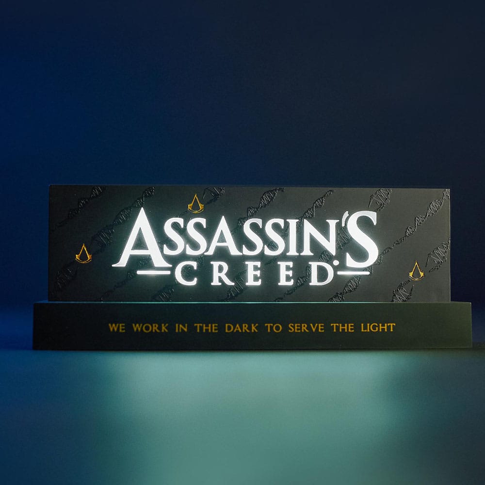 Assassin's Creed Led-Light-logotyp 22 cm