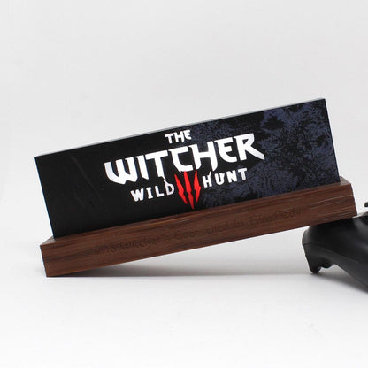 The Witcher LED-Light Wild Hunt Logo 22 cm