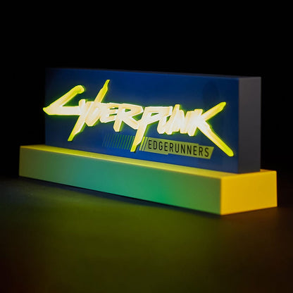 Cyberpunk Edgerunner LED-Light Logotipo de 22 cm