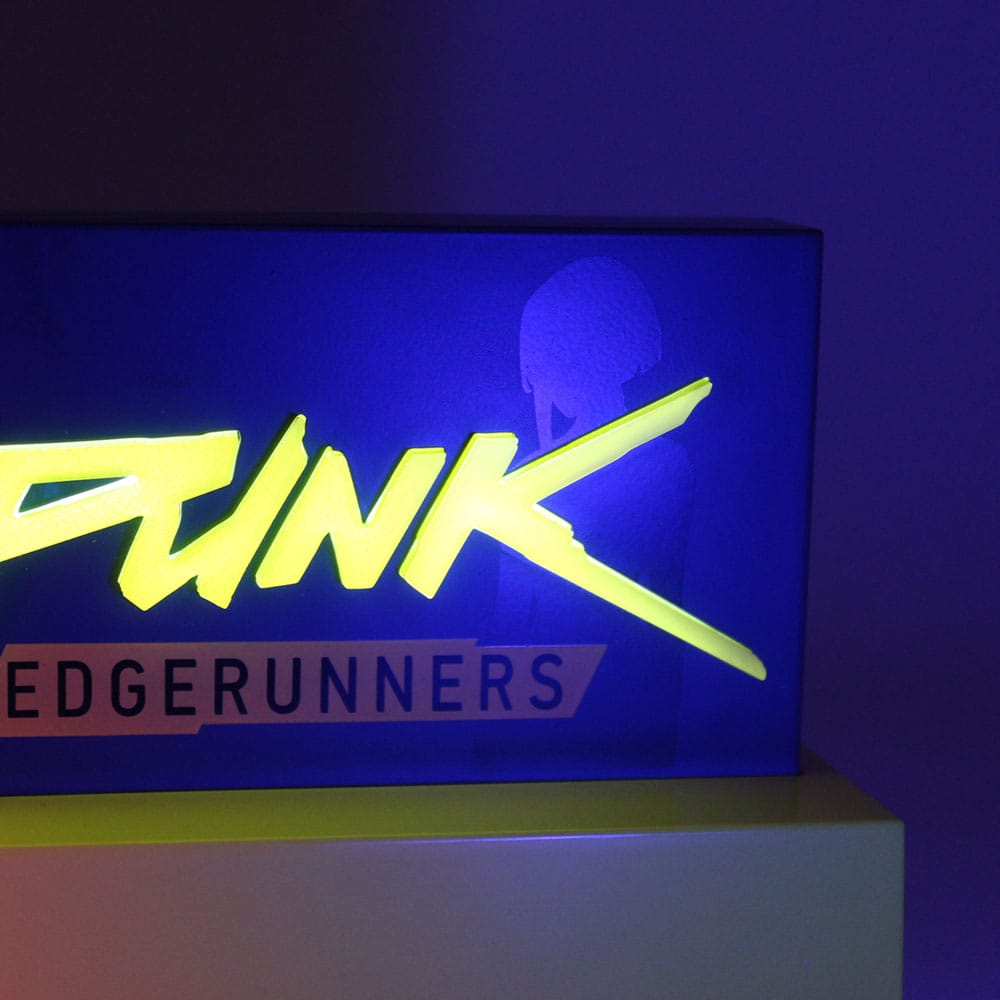 Cyberpunk Edgerunner LED-Light Logo 22 cm