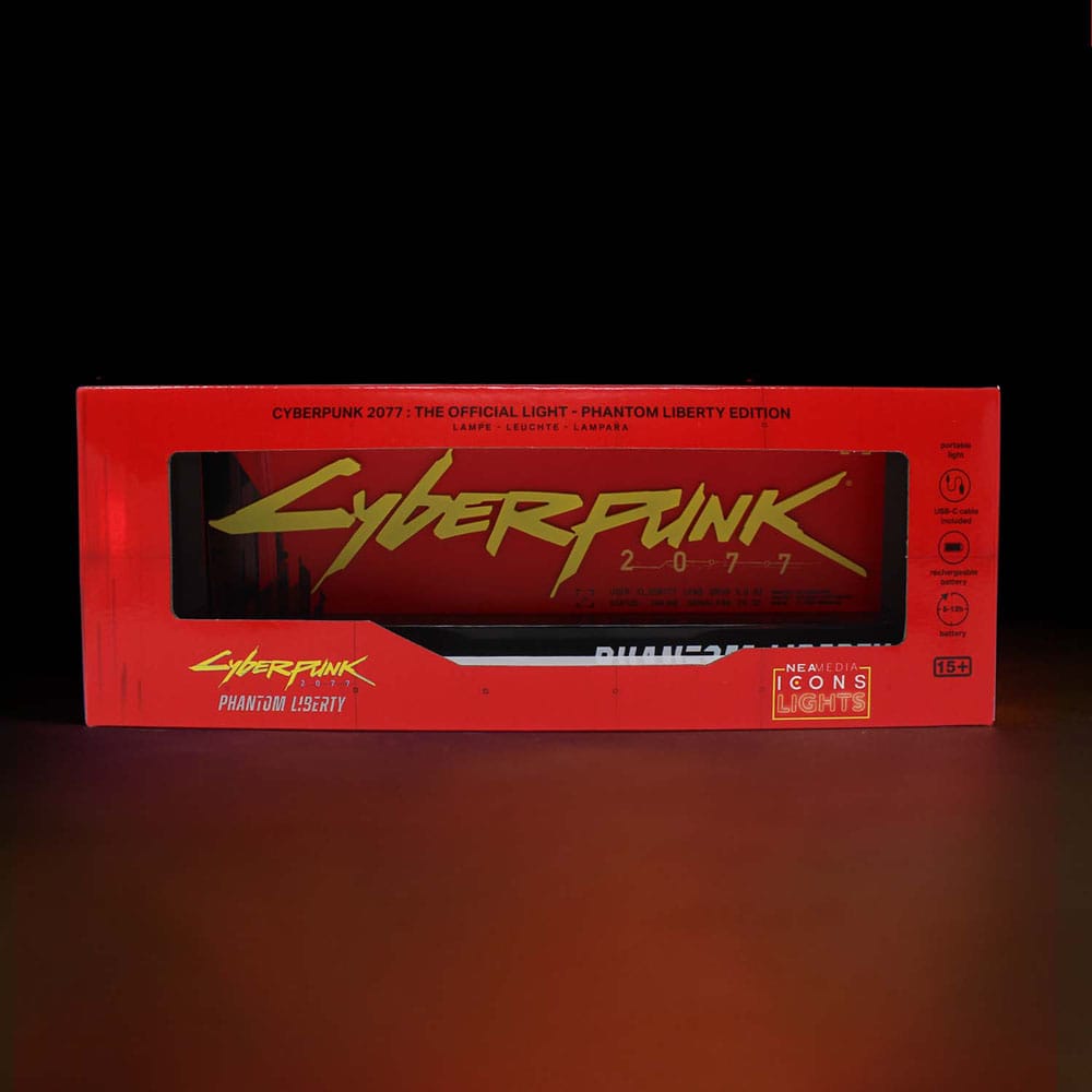 Cyberpunk Edgerunner LED-Light Phantom Edition 22 cm