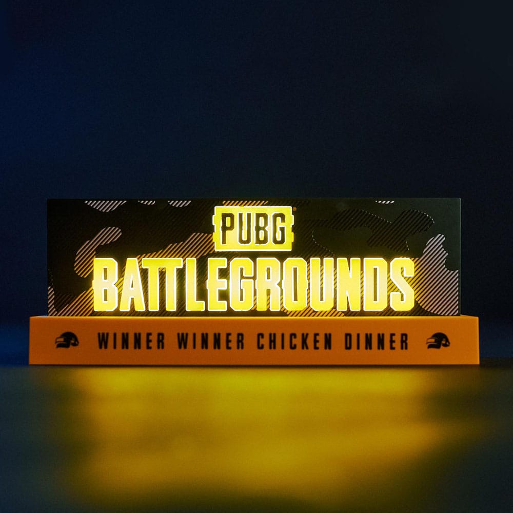 Logo LED-LIGHT LED-LIGHT de Playerunknown 22 cm