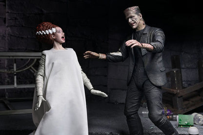 Universal Monsters Actionfiguren 2er-Pack Braut von Frankenstein 90. Jahrestag Das Monster und sein Gefährte 18 cm
