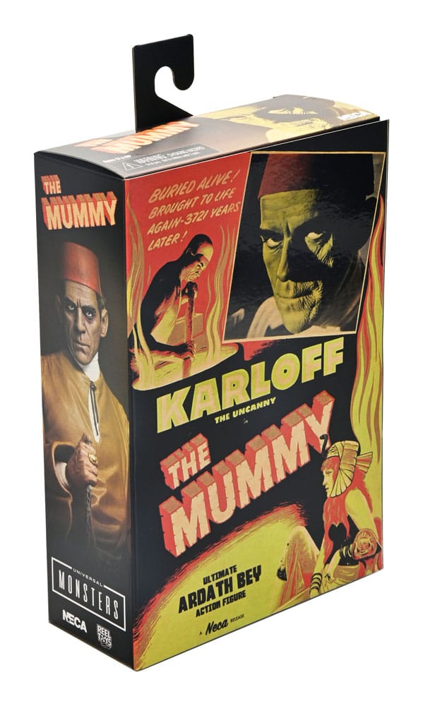 Universal Monsters Aksiyon Figürü Ultimate Ardath Bey (Mumya) 18 cm