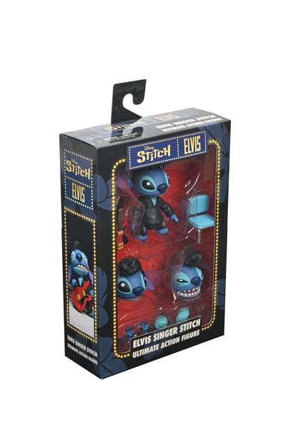 Lilo & Stitch Action Figure Ultimate Singer Elvis Stitch 7 cm