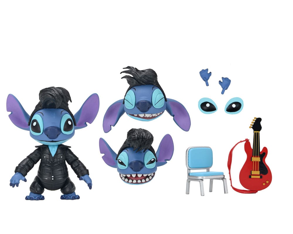 Lilo & Stitch Action Figure Cantante Finale Elvis Stitch 7 cm