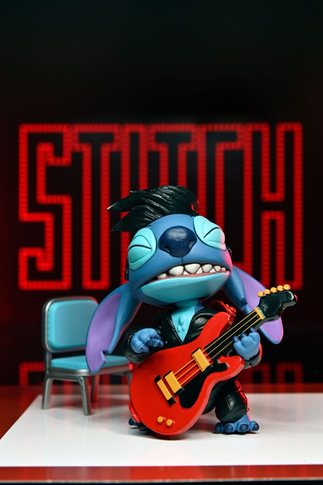 Lilo & Stitch Action Figure Cantante Finale Elvis Stitch 7 cm