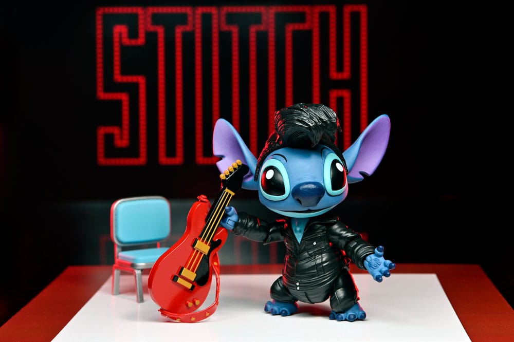 Lilo & Stitch Action Figure Cantante Finale Elvis Stitch 7 cm