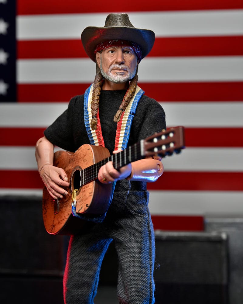 Willie Nelson Clothed Action Figure 20 cm