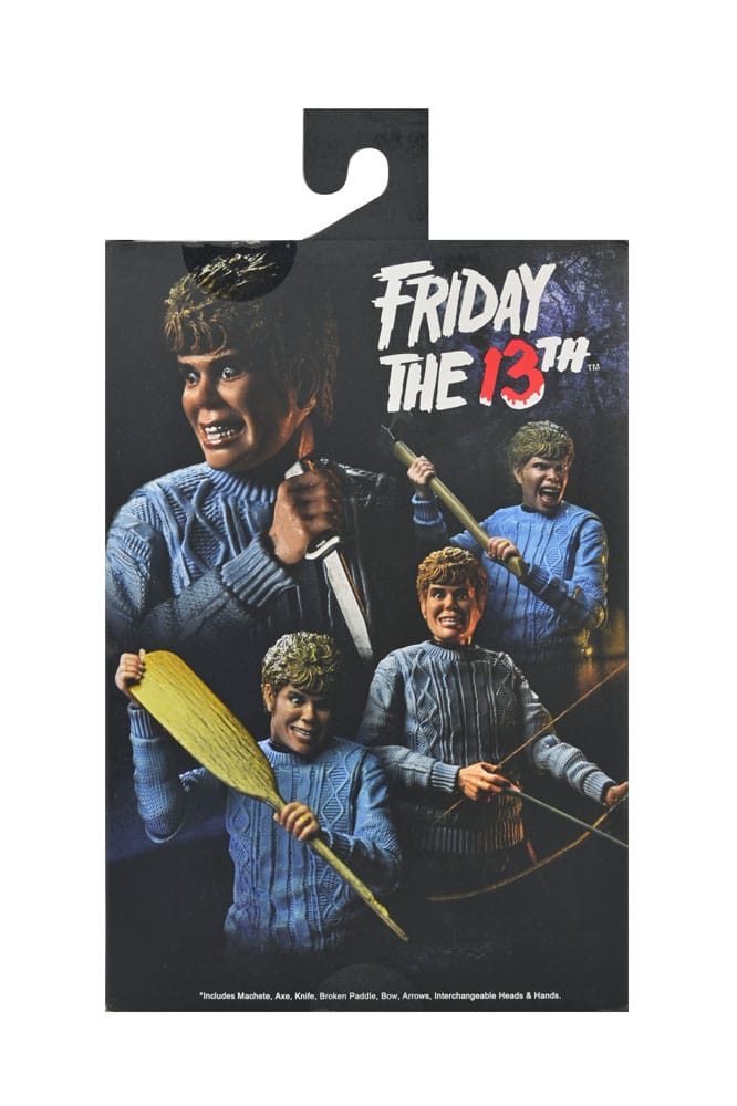 Vrijdag de 13e originele 1980 actiefiguur op 7 schaal Ultimate Pamela Voorhees 18 cm