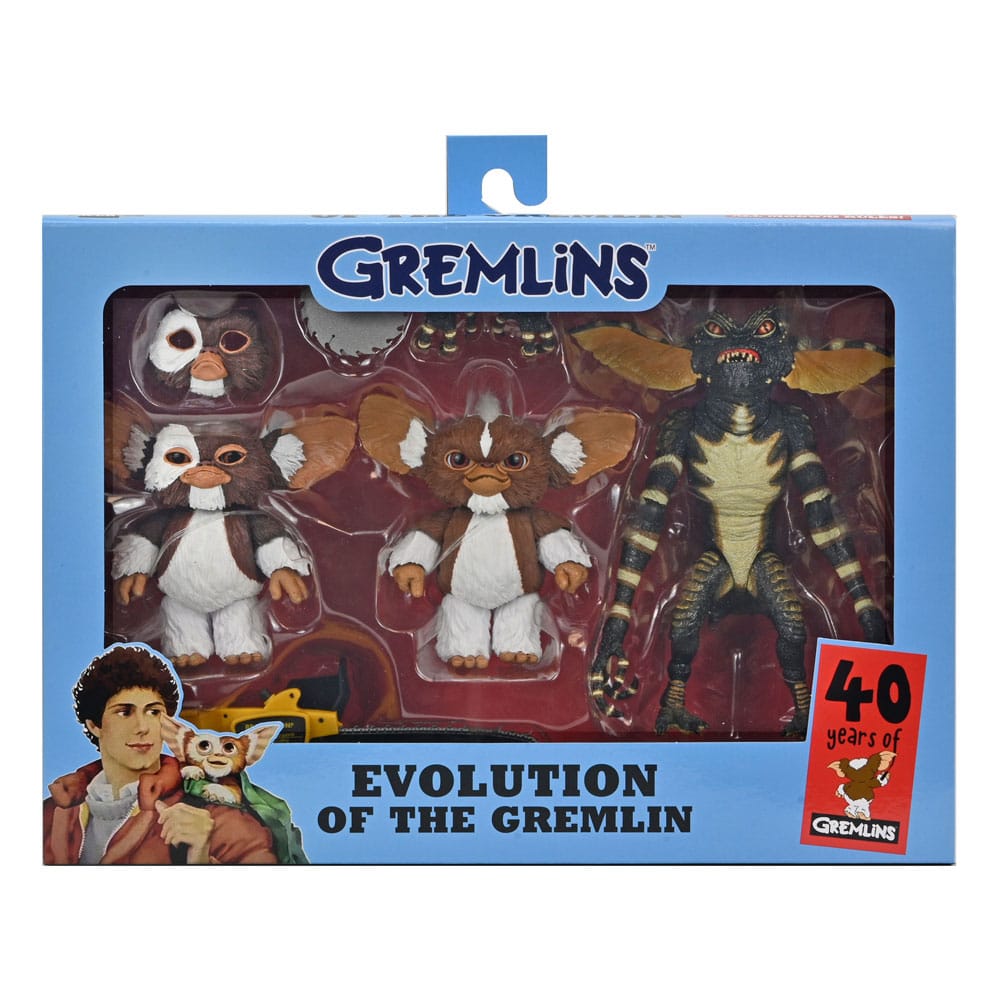 Gremlins Actionfiguren Evolution eines Gremlin 40 -jährigen Jubiläumsbox 18 cm