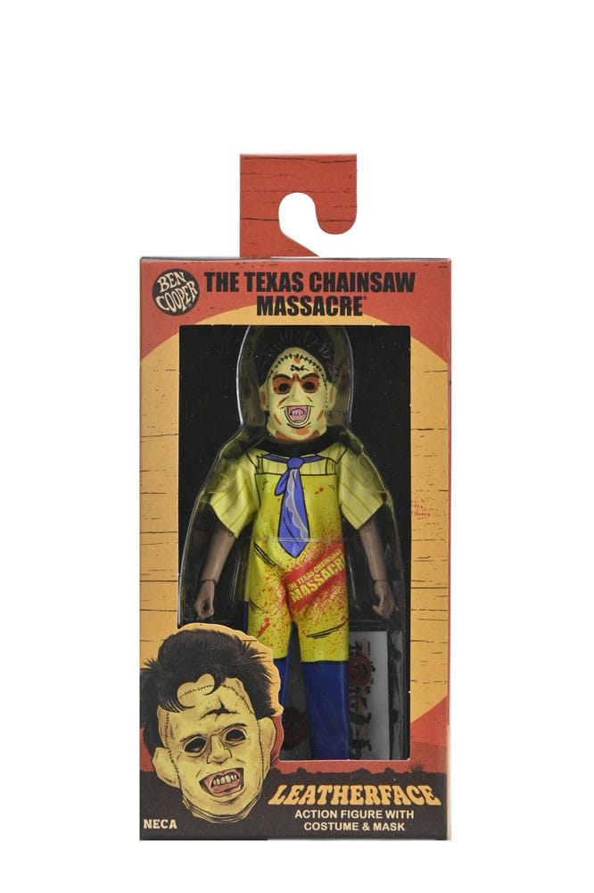 Il massacro della motosega del Texas Ben Cooper Action Figure Costume Serie 9 Leatherface 15 cm
