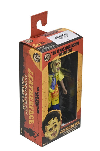 Il massacro della motosega del Texas Ben Cooper Action Figure Costume Serie 9 Leatherface 15 cm