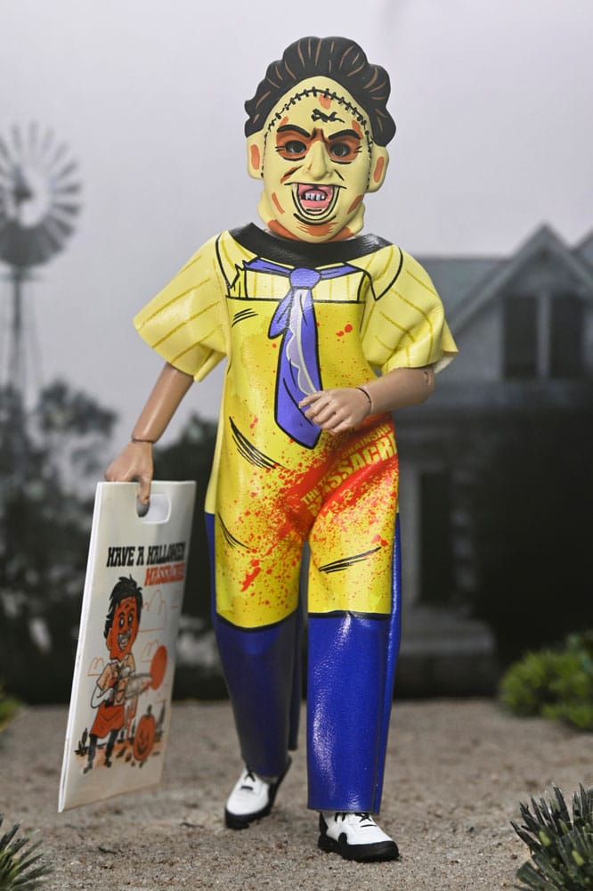 Il massacro della motosega del Texas Ben Cooper Action Figure Costume Serie 9 Leatherface 15 cm