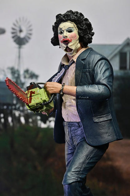 Texas Chainsaw Katliamı Aksiyon Figürü Ultimate Pretty Woman Leatherface 50. Yıldönümü 18 cm