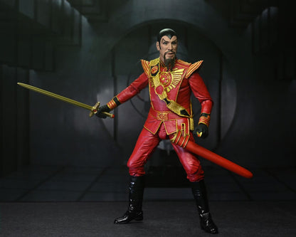 Flash Gordon (1980) Action Figure Ultimate Ming (Red Military Outfit) 18 cm