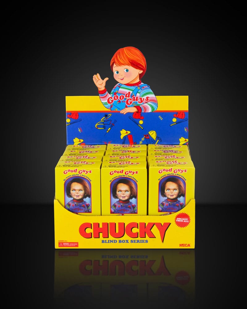 Chucky (TV-Serie) Actionfiguren Blind Box 1/7 Good Guy Serie 1 Sortiment (12)