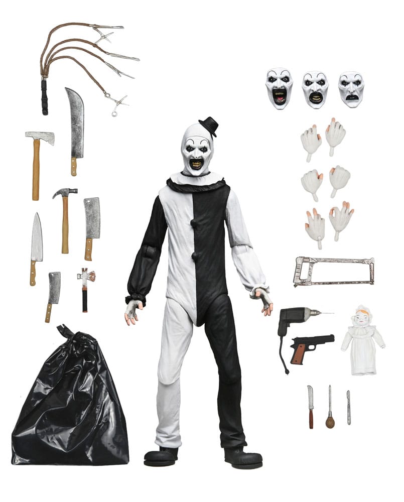 Terrifier Action Figur Ultimate Art the Clown 17 cm