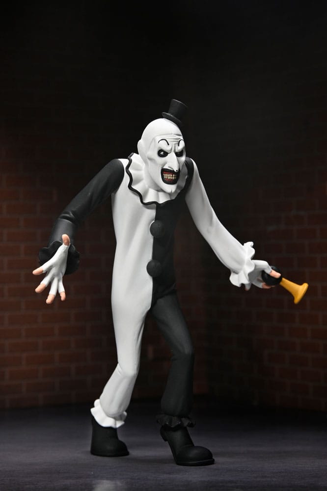 Terriifier Toony Terrors Actiefiguur Art the Clown 15 cm