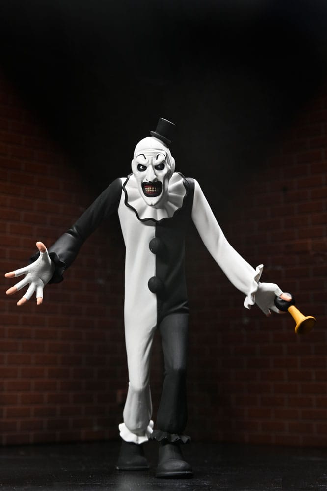 Terriifier Toony Terrors Actiefiguur Art the Clown 15 cm