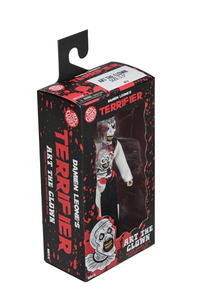 Terrifier Ben Cooper Aksiyon Figürü Kostüm Serisi 9 Palyaço Sanatı 15 cm