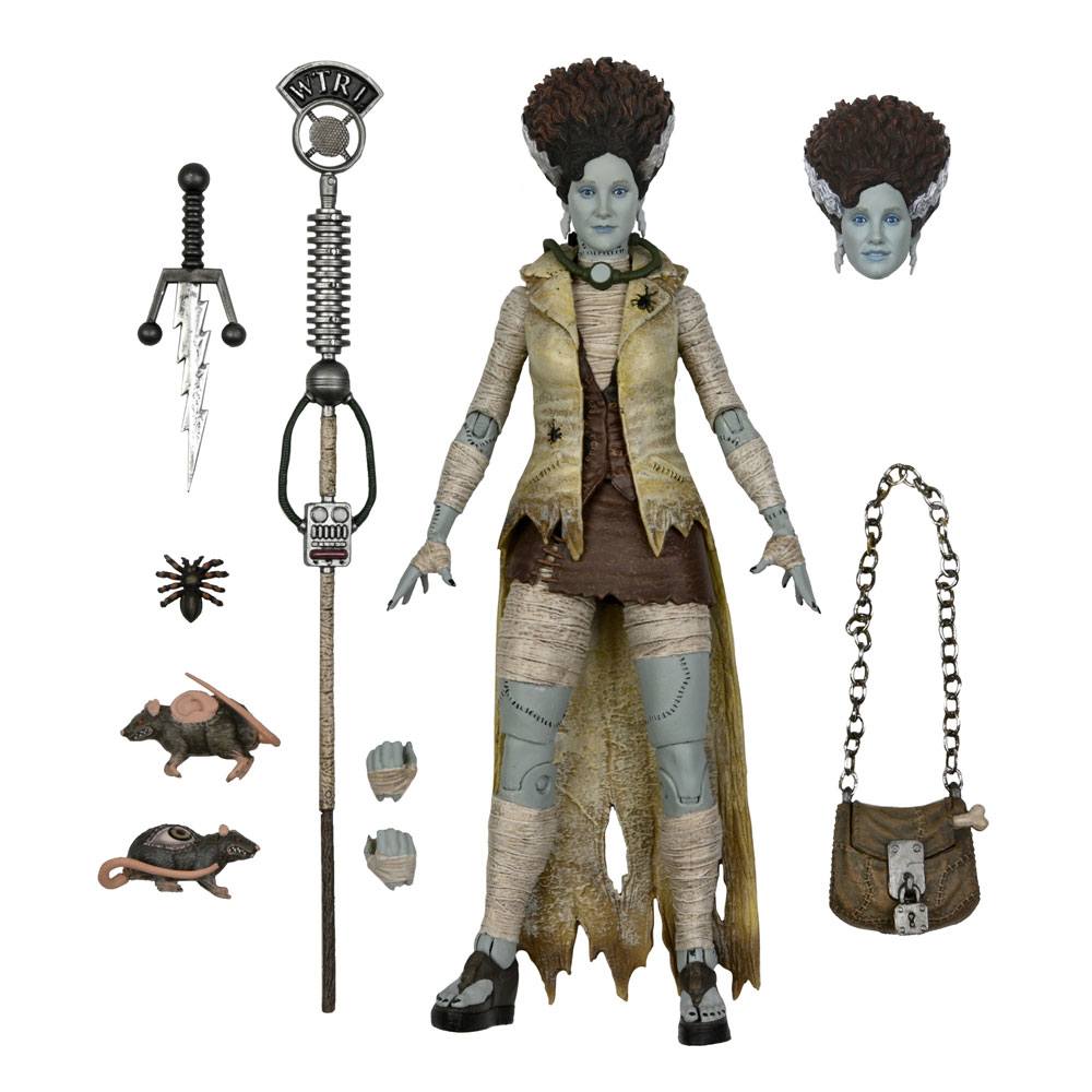 Universal Monsters x Teenage Mutant Ninja Turtles Actionfigur April als The Bride 18 cm