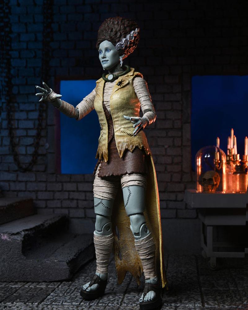 Universal Monsters x Teenage Mutant Ninja Turtles Actionfigur April als The Bride 18 cm