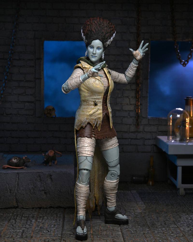 Universal Monsters x Teenage Mutant Ninja Turtles Actionfigur April als The Bride 18 cm