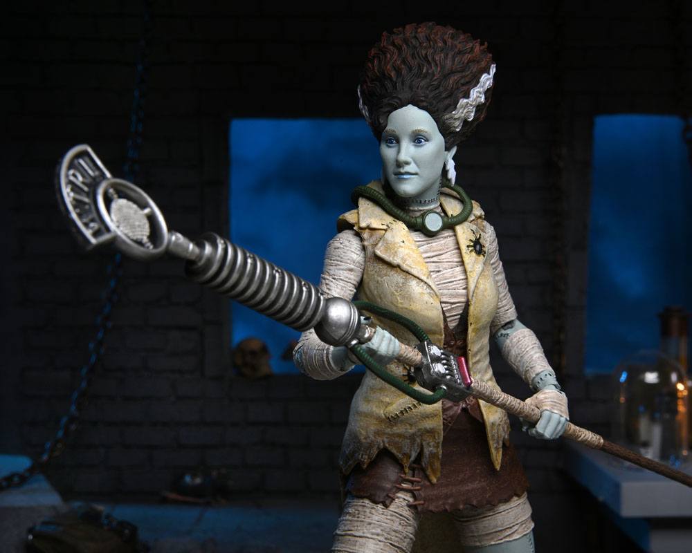 Universal Monsters x Teenage Mutant Ninja Turtles Actionfigur April als The Bride 18 cm