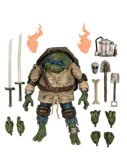 Universal Monsters x Teenage Mutant Ninja Turtles Aksiyon Figürü Kambur Olarak Ultimate Leonardo 18 cm