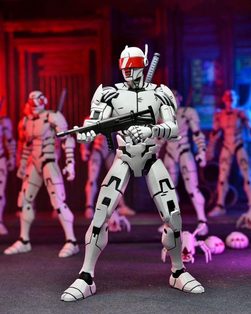 Teenage Mutant Ninja Turtles (Son Ronin) Aksiyon Figürü Ultimate Elite Synja Devriyesi Bot 18 Cm